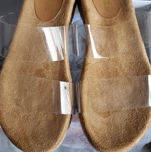 MATA Clear Strap Espadrilles